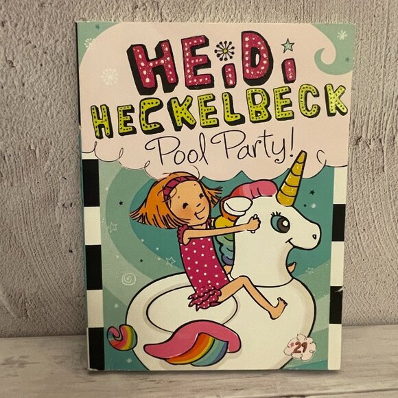 5 for $15đź“•Heidi Heckelbeck Pool Party! Kids Book (SKU: 287MI) - Picture 1 of 5